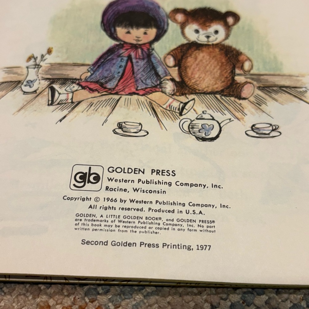 RARE The Magic Friend-Maker Little Golden Book Vintage Children Kid's Retro Read - Picture 4 of 6